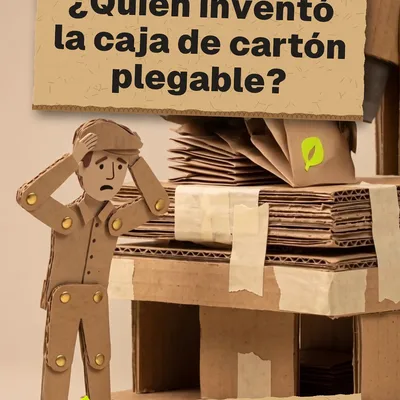 Reel de Instagram de Packwall: ¿Quién inventó la caja de cartón plegable? Un error de imprenta. Nueva York, 1879. En la f