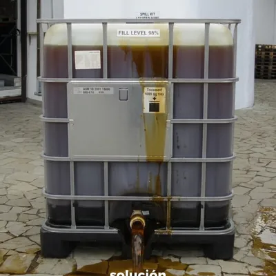 Un IBC que gotea no avisa. Tú sí puedes adelantarte. 🛢️ Nueva tarima antiderrame para IBC Whale: co