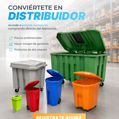 Conviértete en distribuidor y compra al precio del fabricante. 🗑️

Toda la líne